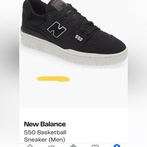 New Balance Black Sneakers Minimalist Suede Design